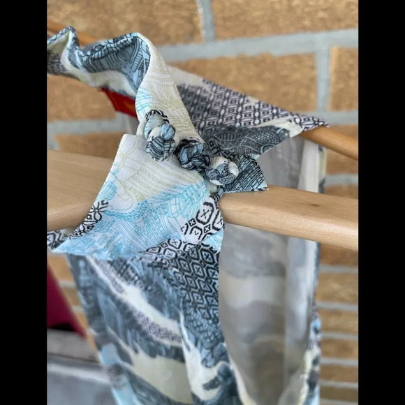 Shanghai Tang  silk sheer dress 10 - Picture 3 of 15